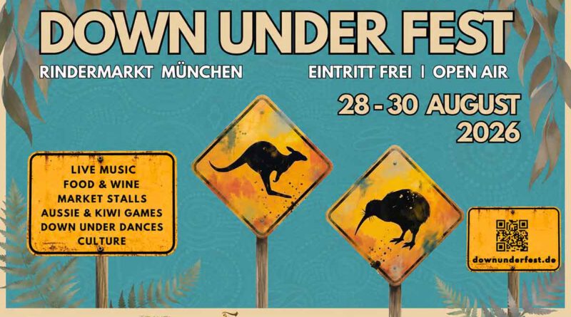 Australien trifft Bayern – Das Downunder Fest 2026 feiert den Sommer auf dem Rindermarkt